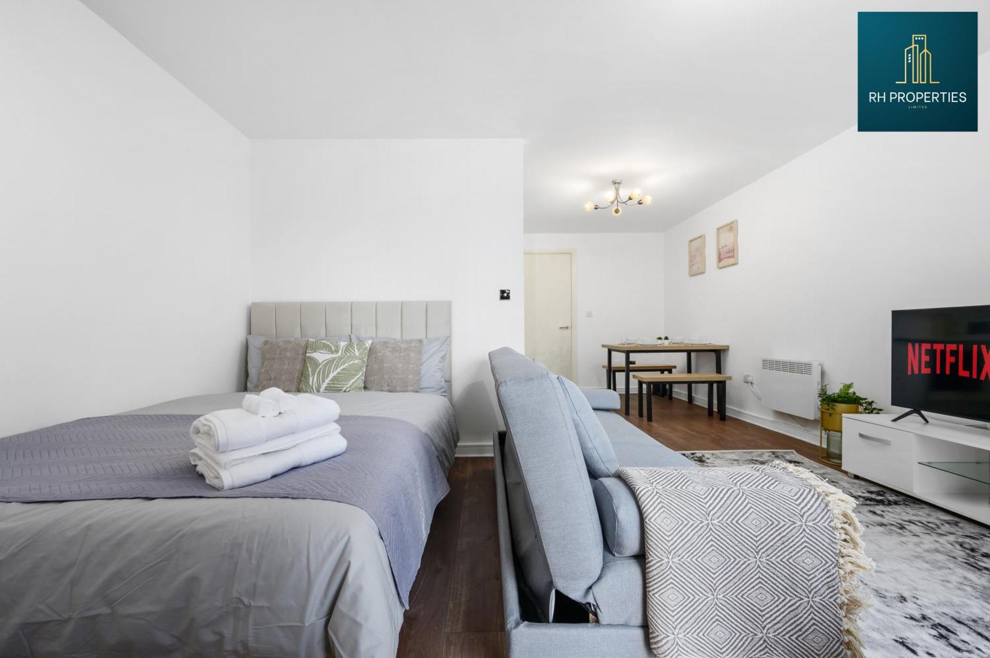 Modern Studio Near City Centre Manchester Ngoại thất bức ảnh
